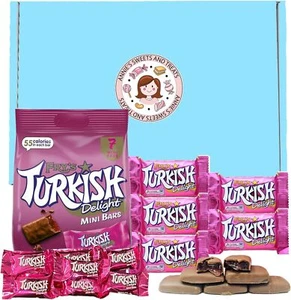 Frys Turkish Delight Gift Box x5 Frys Turkish Delights 51g Bars + 7x Mini Bars - Picture 1 of 7