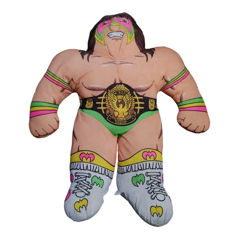 Vintage 1990 Ultimate Warrior WWF Wrestling Buddies by Tonka - WWE HASBRO ERA Cover
