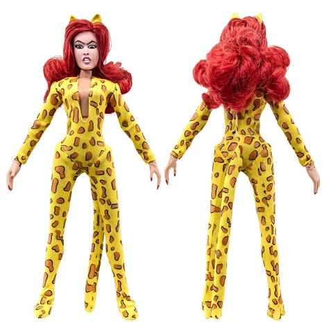 Wonder Woman Retro 8 Inch Action Figures Series: Cheetah [Loose in Factory Bag] Cover