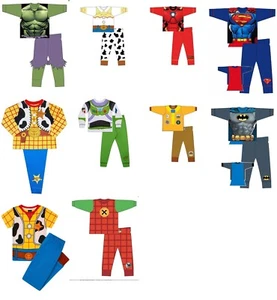 Boys Girls kids Character Disney Novelty pyjamas nightwear pyjama set - Picture 1 of 10