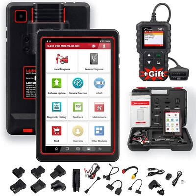 LAUNCH X431 Pro Mini V + Elite Bidirectional OBD2 Car Diagnostic Tool Key Coding - Image 1 of 4