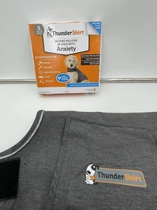 Thundershirt Dog S Small 15-25lbs Solid Gray Best Solution for Anxiety - Picture 1 of 8