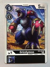 Digimon X Record Grizzlymon BT9-060 C NM/M