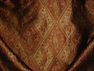 Tela de tapicería de seda persa 7-1/2 Kravet Couture 28417 arlequín cachemir Java Foto 1 de 4