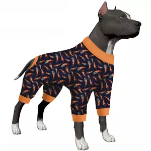 LovinPet Hunde Pyjama Kleidung leicht dehnbar Druck Post Operation Overall - Bild 1 von 7