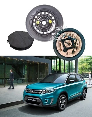 roue de secours (galette) 17" pour SUZUKI VITARA avec KIT et Organizer 135/80R17