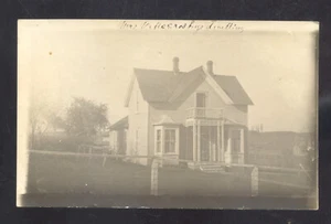 RPPC CAPONDALE WEST VIRGINIA RESIDENCE HOME HOUSE VINTAGE REAL PHOTO POSTCARD - Picture 1 of 2