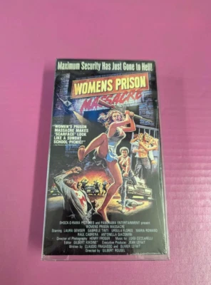 Women's Prison Massacre VHS SEALED Horror Classic grail - Image 1 of 4