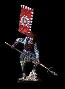 Museo Soldado de Hojalata (EXCELENTE) Ashigaru, 1500-1600 Japón - Imagen 1 de 5