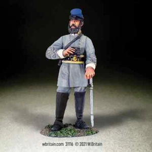 W. Britain 31116 - Confederate General “Stonewall” Jackson No.2. Like New. - Imagen 1 de 6