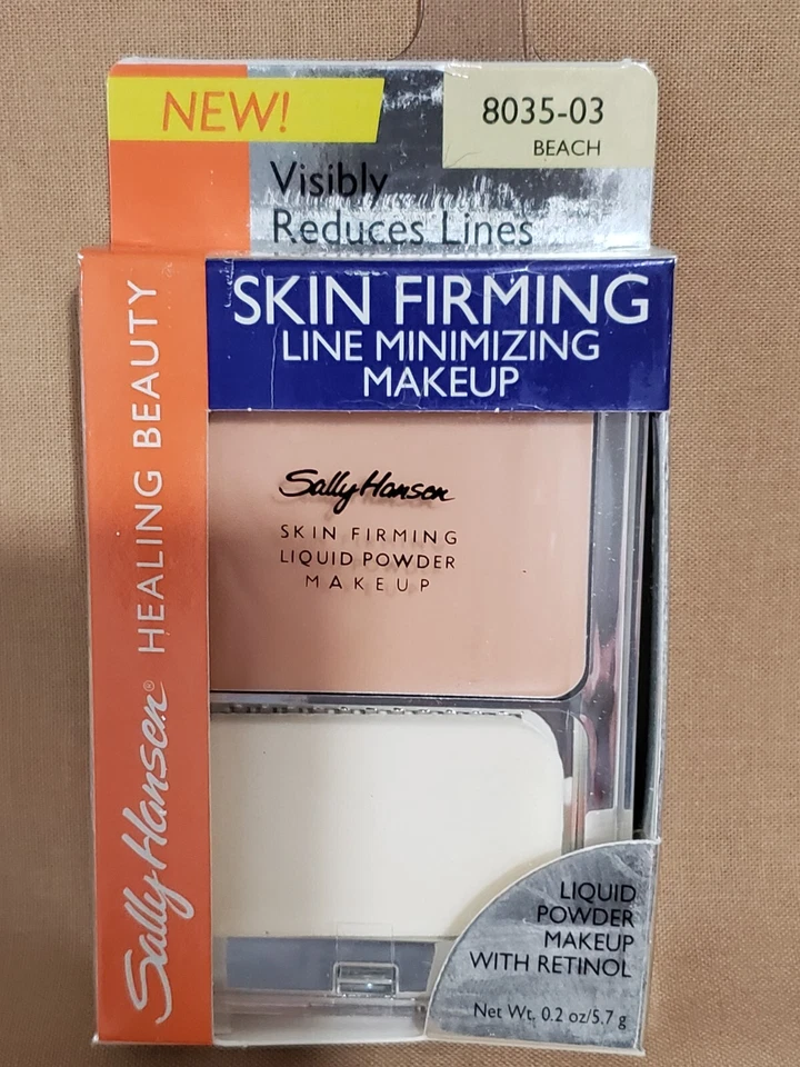 Sally Hansen SKIN FIRMING Line Minimizing Makeup Liquid Powder Makeup ~ BEACH - Image 1 of 1