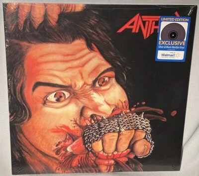 LP ANTHRAX Fistful Of Metal (SILVER/BLACK Vinyl, 2021) NEW MINT SEALED - Image 1 of 2