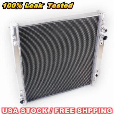 2Row Radiator For Ford 1999-2004 F250/350/450/500 6.8/7.3L & 1999-2005 Excursion Foto 1 de 4