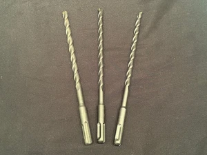 Qty 3 SDS Rotary Hammer Drill Bits 5/16" x 8 1/4" fit Hilti Bosch DeWalt Mikita - Picture 1 of 3