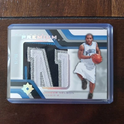 2004-05 Upper Deck Ultimate Collection Jameer Nelson /75 Patch Premium Patch - Image 1 of 2