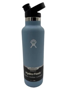 21 oz. Hydro Flask Dusty Blue “rain” Sports Cap, Standard Mouth -Unused - Picture 1 of 8