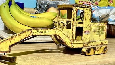 Vintage Pressed Steel TONKA Road Grader 1960S Original Parts ￼ - Image 1 of 4