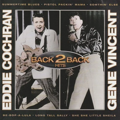 Eddie Cochran & Gene Vincent – Back 2 Back Hits CD - Image 1 of 2