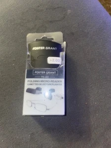 Foster Grant Micro Vision Klapplesegerät +2,00 - Bild 1 von 1