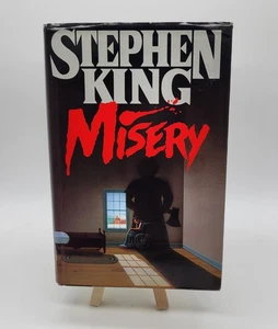 Stephen King Misery 1987 Hardcover Dust Cover  - Picture 1 of 8