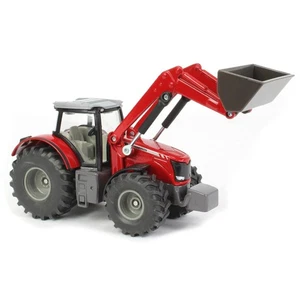 1/50 Massey Ferguson 8690 Tractor with Front Loader by SIKU 1985 - Picture 1 of 5