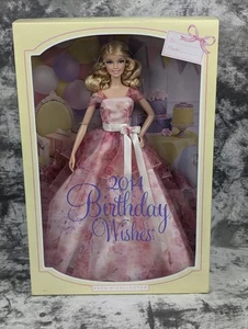 Birthday Wishes Barbie 2014 Collector Doll BCP64 Mattel NRFB New in Box - Picture 1 of 18
