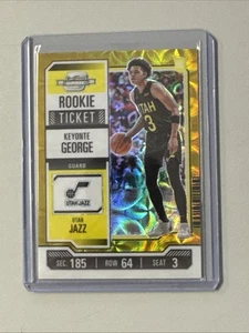 2023-24 Panini Contenders Optic Keyonte George International Gold /10 - Picture 1 of 2