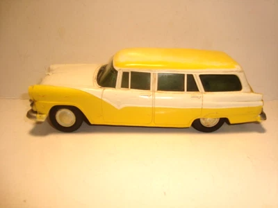 PMC 1955 Ford Country Sedan Station Wagon Dealer Promo Model Car - Image 1 of 4