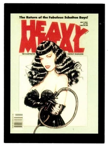 Imágenes de cómics de Betty Page 1991 Heavy Metal (ex-mt) #89 Olivia art (A) - Imagen 1 de 2