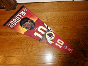 Robert Griffin III Washington Redskins #10 - 2012 NFL Vintage Jugadores Banderín - Imagen 1 de 15