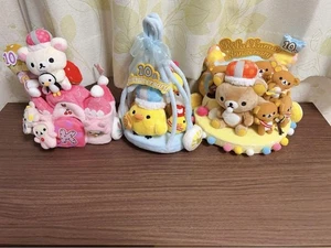 San-x Rilakkuma 10° Anniversario Galleggiante Peluche Set Giapponese Korilakkuma JP!! - Foto 1 di 7