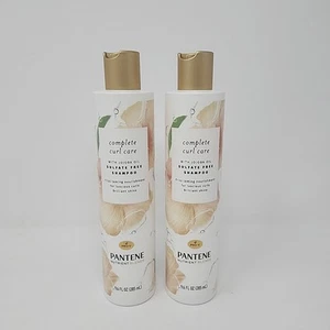 2 Pantene Nutrient Blends 9.6 Oz Complete Curl Care Shampoo Jojoba Sulfate Free - Picture 1 of 2