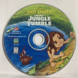 Disney Hotshots Tarzan: Jungle Tumble Windows 98 2000 Game  Disc Only Free Ship - Picture 1 of 2