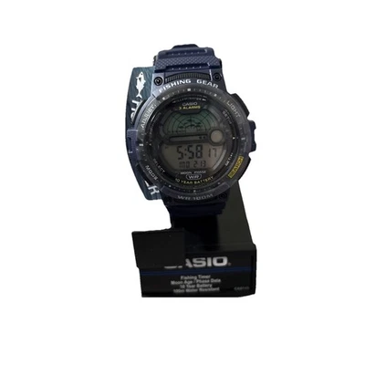 Casio WS-1200H-2AV, Reloj Batería 10 Años, 100 Metros, Equipo de Pesca, 3 Alarmas, Foto 1 de 4