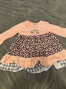 Girls Sz 12M Thanksgiving / Turkey Boutique Dress - Picture 1 of 4