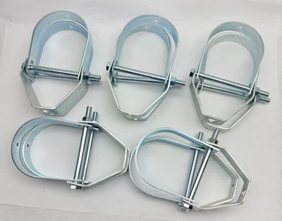 Lote de 10, Fig 260 Yunque 3" Acero Horquilla Tubo Colgador Ajustable Foto 1 de 4