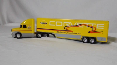 Remolque Corvette 1995 ERTL Collectibles 1/64 blanco cabina GMC nuevo/caja Foto 1 de 4