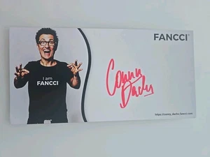 CONNY DACHS Autogrammkarte SIGNIERT A5 Format Erotik Autograph FANCCI - Bild 1 von 1