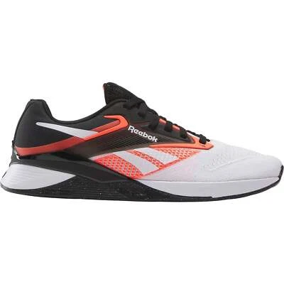 Reebok Nano X4 Hombres Zapatos de Entrenamiento Negros Gimnasio Entrenamiento Acolchado Fitness Entrenadores Foto 1 de 4