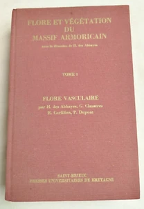 FLORE et VEGETATION du MASSIF Armoricain Tome 1 LIVRE 1971 Biologie Ecologie YJ3 - Picture 1 of 9