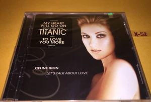Celine Dion CD Lets Talk About Love hits TITANIC  bee gees streisand pavarotti - Picture 1 of 3