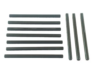 10x Lego Technic Achse Kreuzstange Kreuzachse 10L #3737 schwarz - Bild 1 von 1