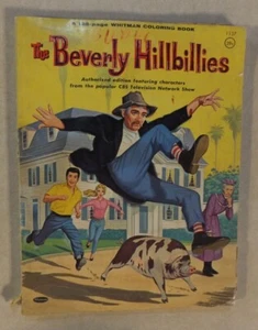 THE BEVERLY HILLBILLIES WHITMAN MALBUCH 1963 ZEICHNUNGEN VON SZWEJKOWSKI - Bild 1 von 7