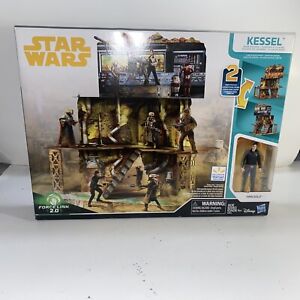 Star Wars Han Solo Force Link 2.0 Kessel Mine Escape Playset Hasbro
