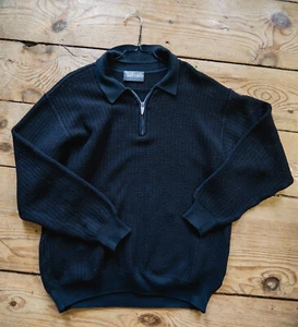 Carlo Colucci Pullover Herren - Schwarz - Gr. 50 - Bild 1 von 4