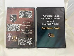 U.S. Army Medical Management of Biolgical Casualities & Botulinum Toxin DVDs - Bild 1 von 2