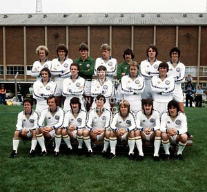 1979 LEEDS UNITED SQUAD PHOTO PRINT UTD LUFC ELLAND ROAD TEAM - Picture 1 of 1