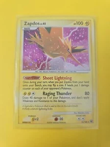 Zapdos 14/100 Majestic Dawn Rare Holo Pokemon Card Vintage TCG 2008 - Picture 1 of 6