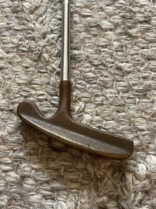 Acushnet Bullseye FL-M5-S John Reuter Jr. Putter RH ~34.5" Fluted Steel Brass - Picture 1 of 10
