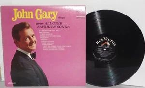 JOHN GARY Sings Your All Time Favorite Songs LP 1965 RCA Victor Mono Vocal Vinyl - Bild 1 von 3